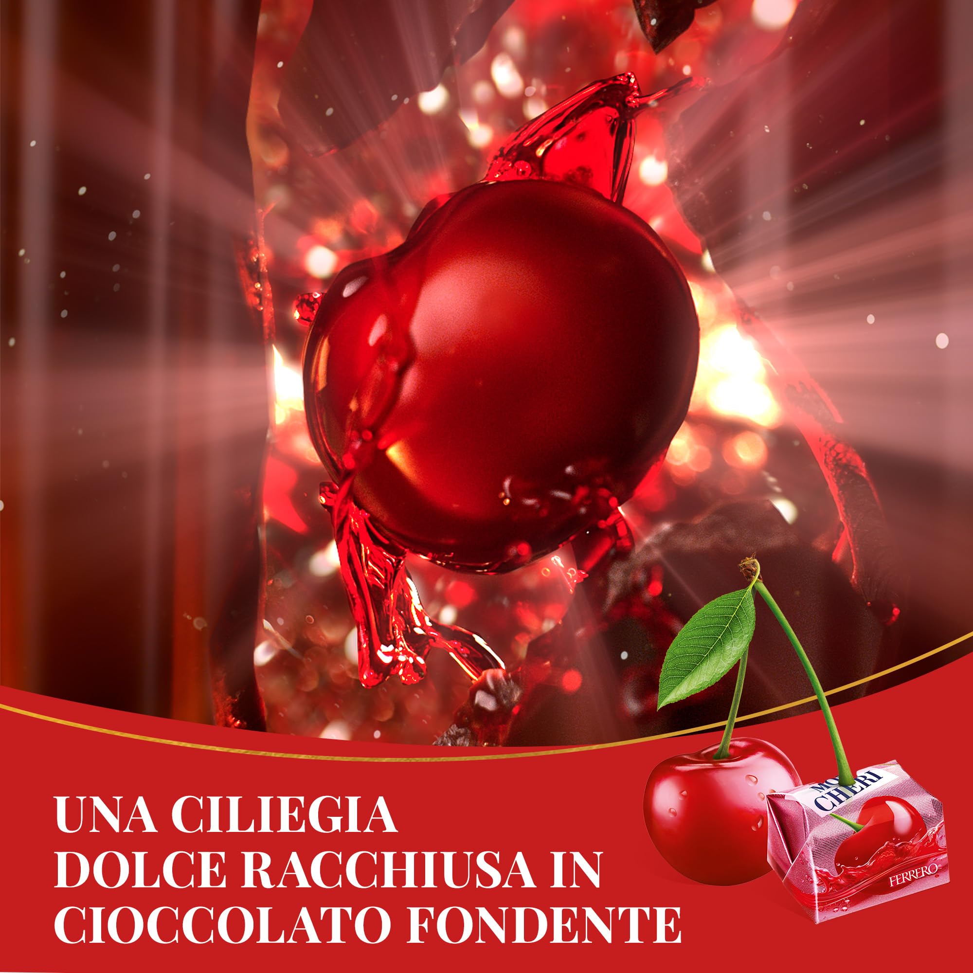 Ferrero Mon Chéri praline fondente ciliegia liquore 30pz 305g