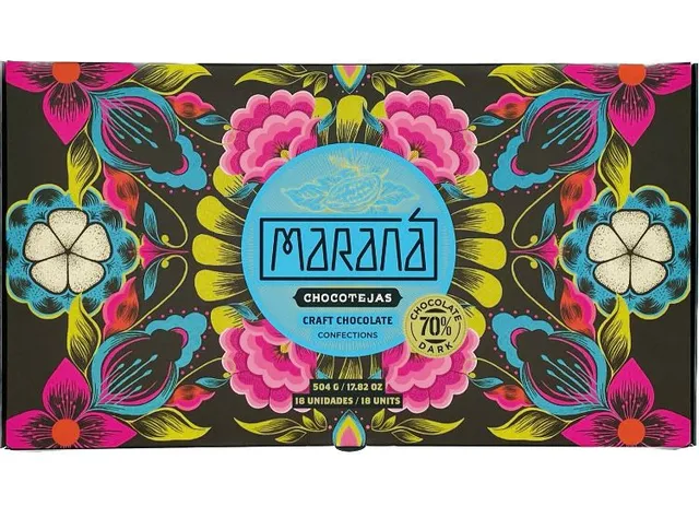 Maranà Chocotejas Scatola 18 Cioccolatini Misti Peruviani