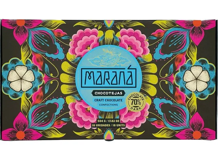 Maranà Chocotejas Scatola 18 Cioccolatini Misti Peruviani