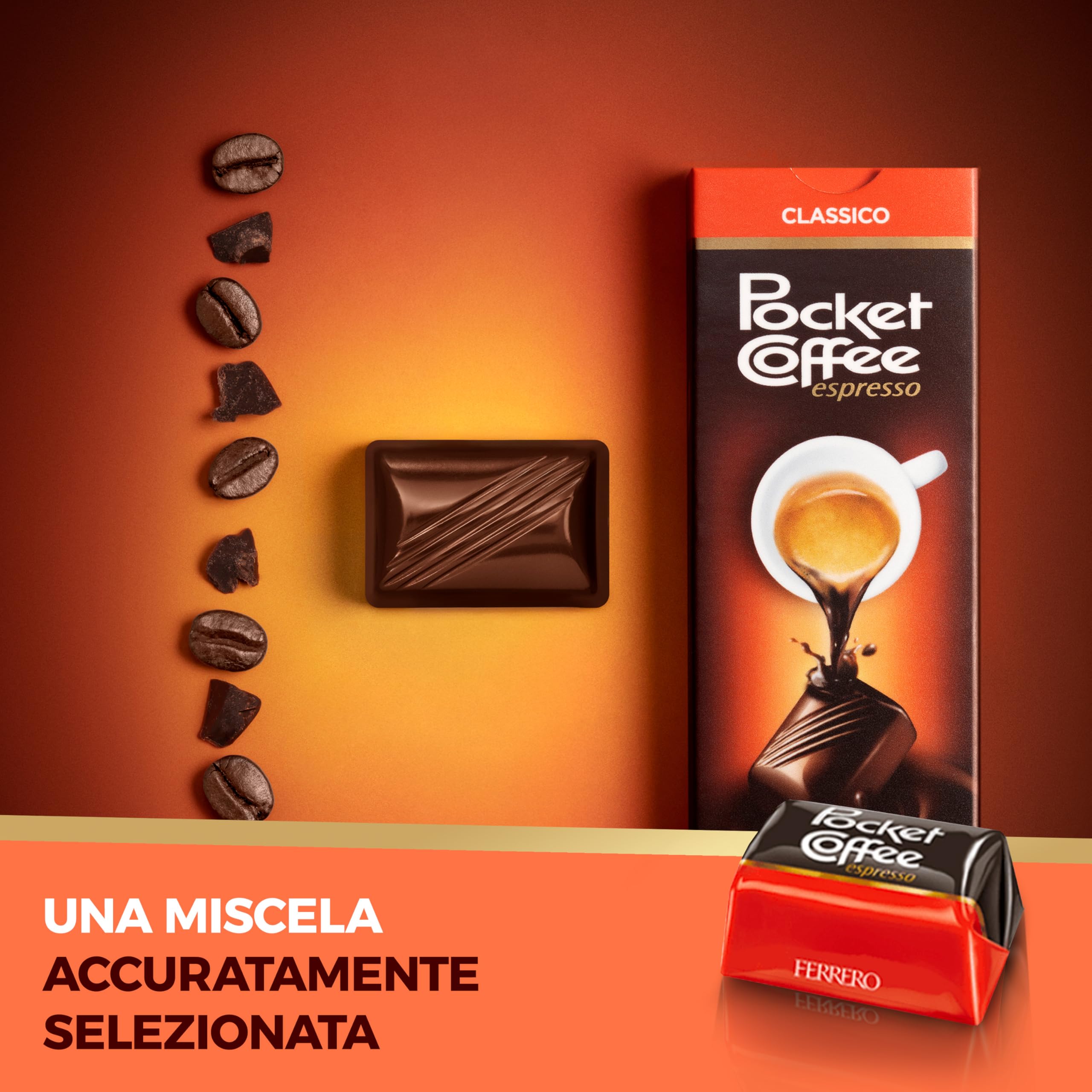 Ferrero Pocket Coffee arabica cioccolato praline caffè 400g