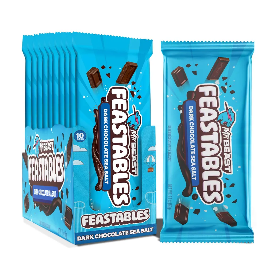Feastables MrBeast Tavoletta sale marino 10x60 g 54%