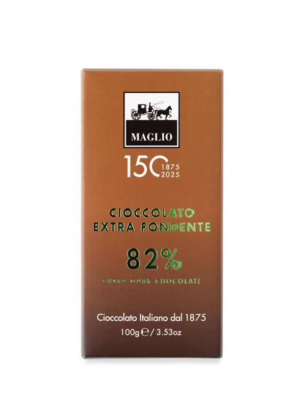 Cioccolato Maglio Blend Extra Bitter tavoletta fondente 82%