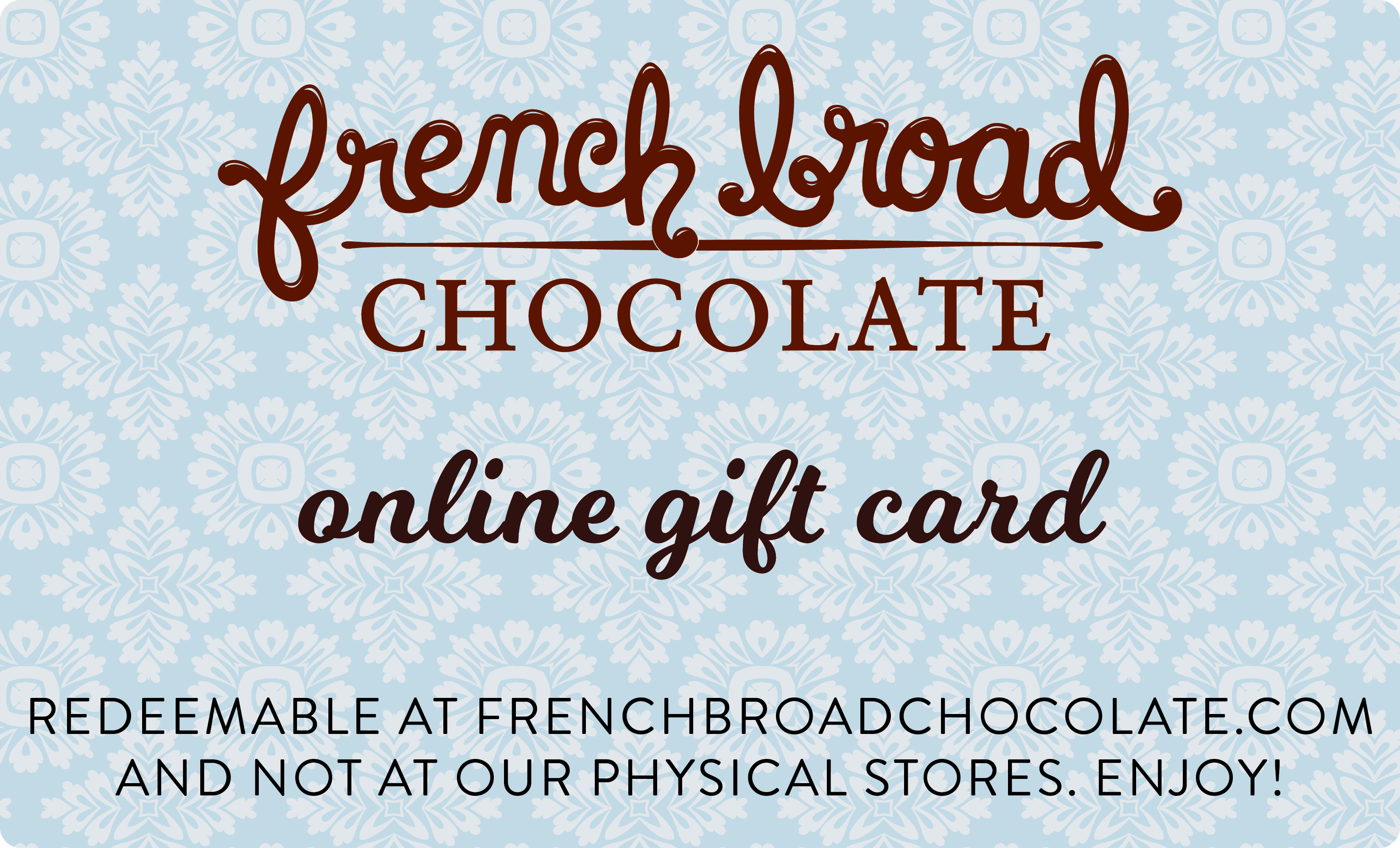 French Broad Gift Card Buono Regalo Online 40 Dollari