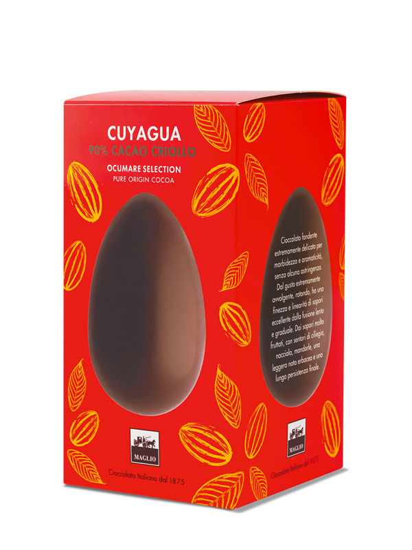 Cioccolato Maglio Pasqua Uovo Cuyagua Criollo Venezuela fondente 100%