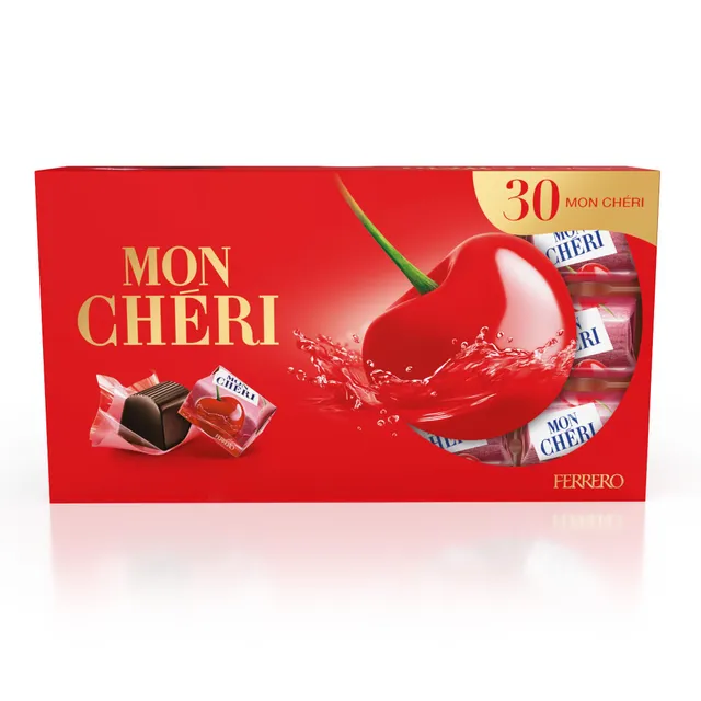 Ferrero Mon Chéri praline fondente ciliegia liquore 30pz 305g