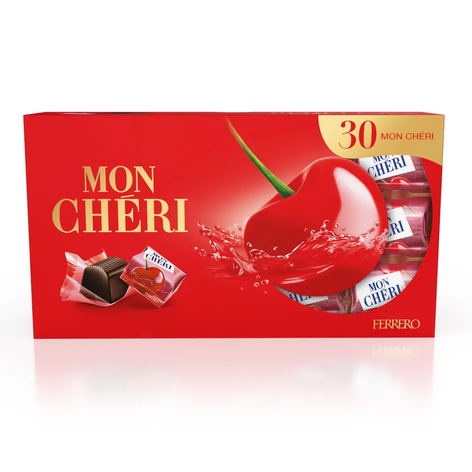 Ferrero Mon Chéri praline fondente ciliegia liquore 30pz 305g