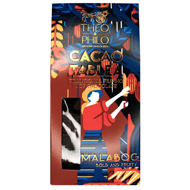 Theo & Philo Chocolate Drinks Tablea Malabog Cacao 100% 120g