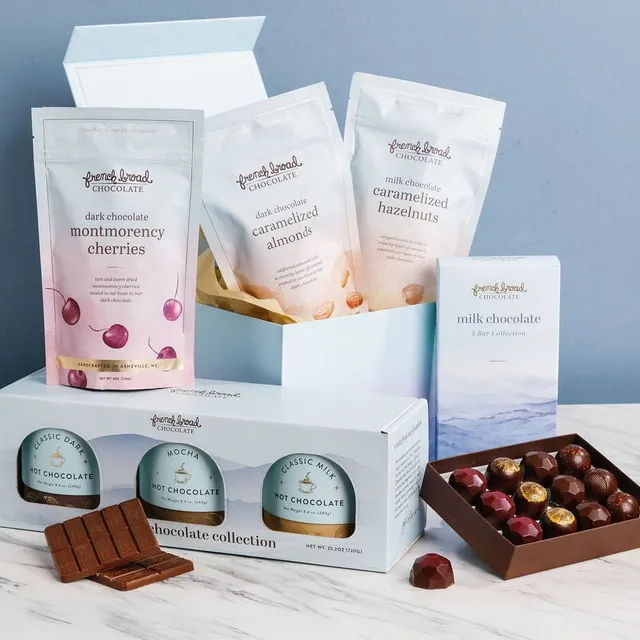 French Broad Favorites Cofanetto Regalo Cioccolato Assortito