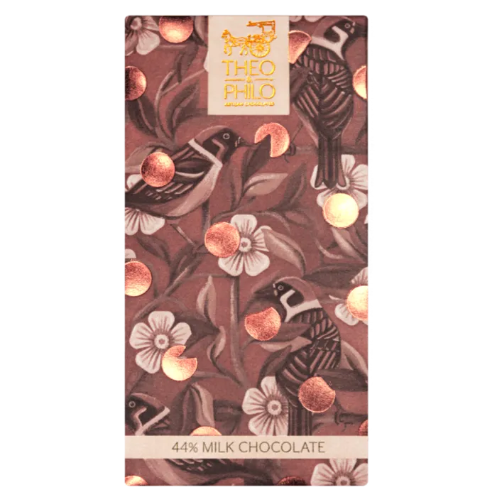 Theo & Philo 44% Milk tavoletta latte 45 g cremosa