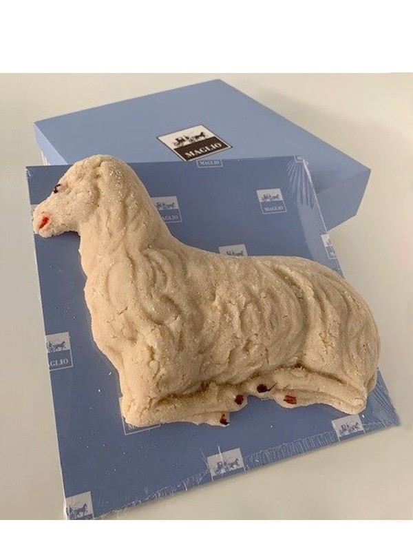 Cioccolato Maglio Agnello pasta di mandorla dolce Pasqua 1kg