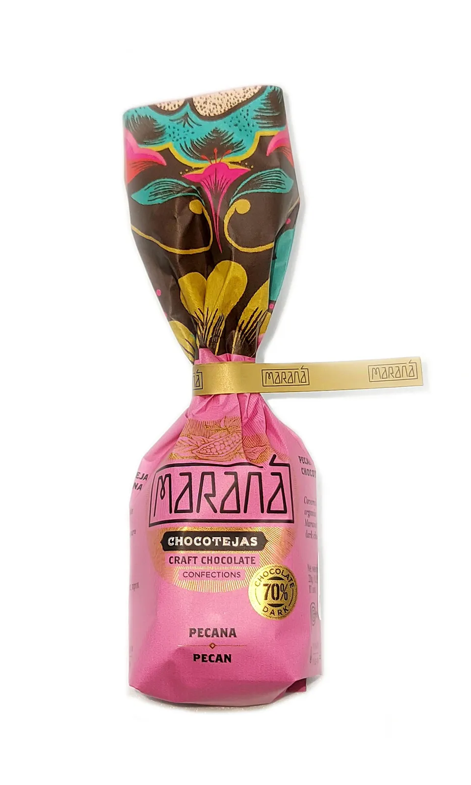 Maranà Chocoteja cioccolatino manjar pecana fondente 70%