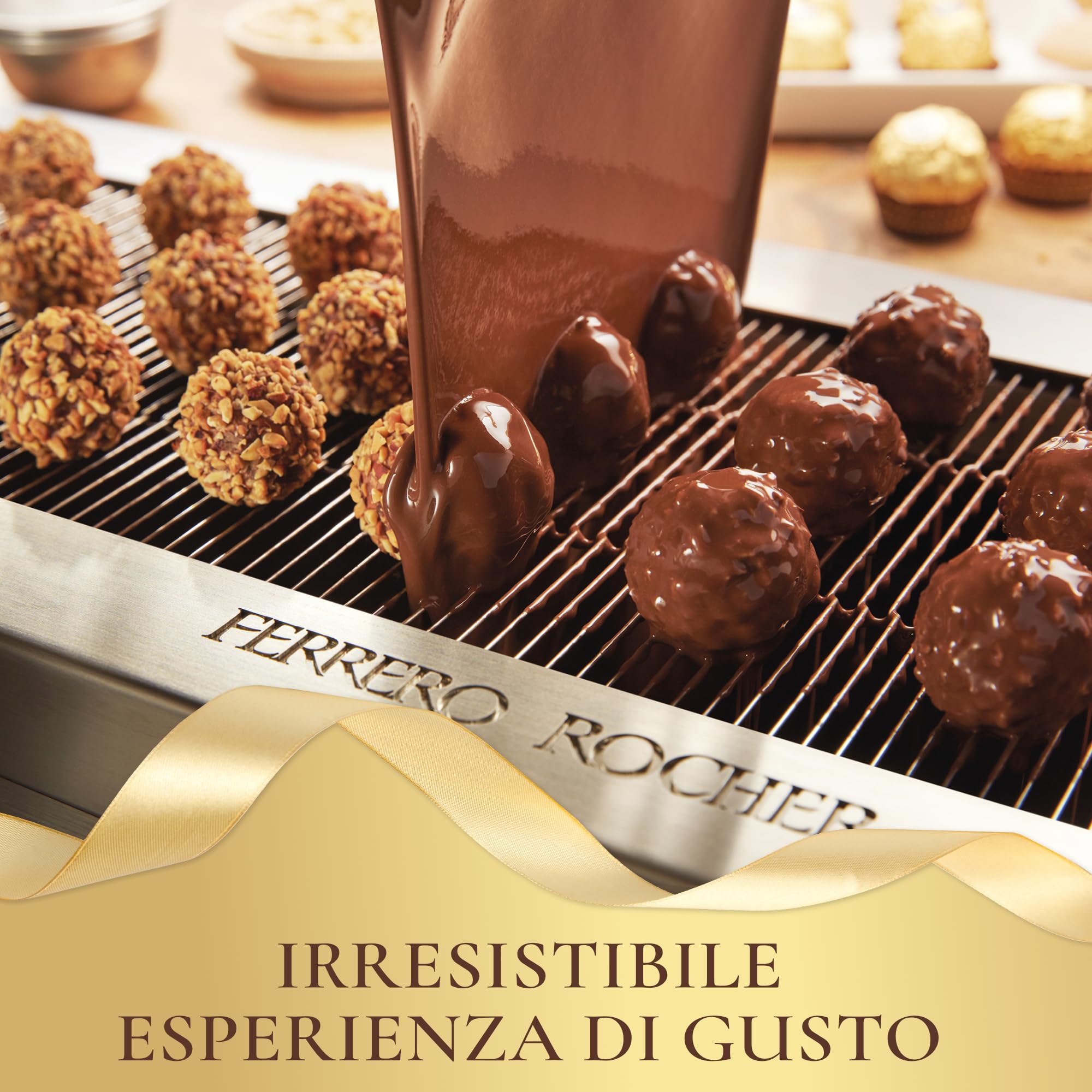 Ferrero Rocher Praline 42 Pezzi 525g Nocciola Latte