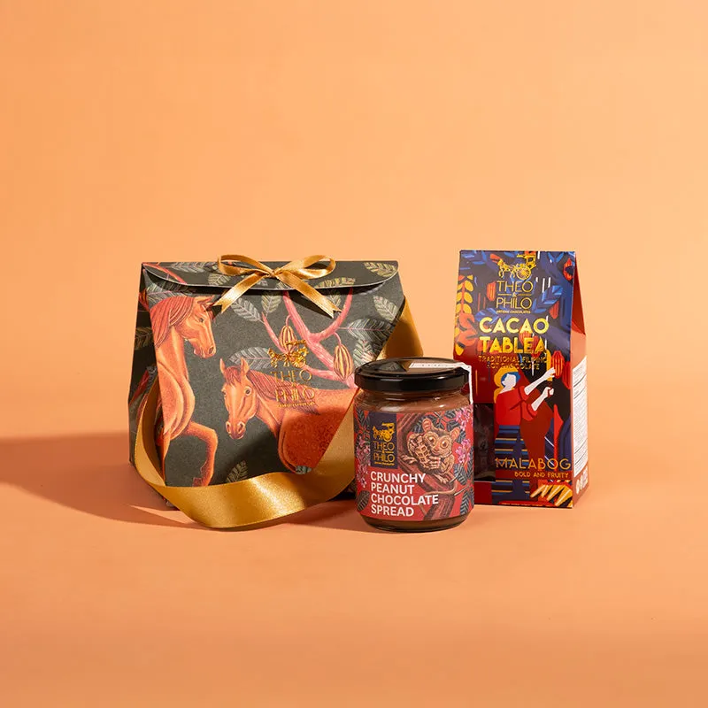 Theo & Philo Gift Sets Breakfast set tablea e crema arachidi