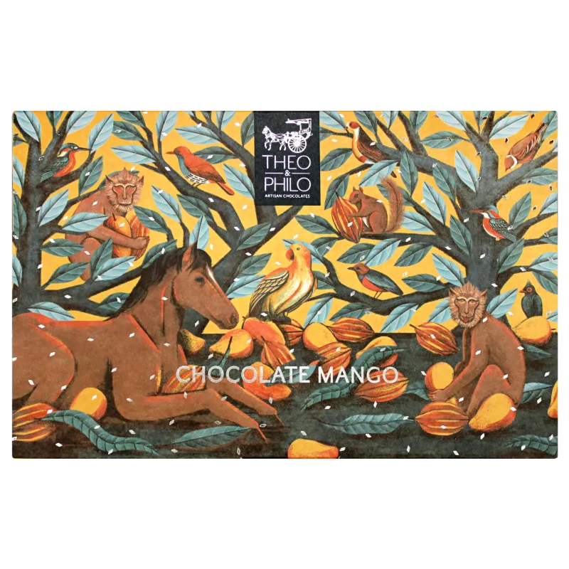 Theo & Philo Mango Box Mango Ricoperto 12x14g Latte e Cocco