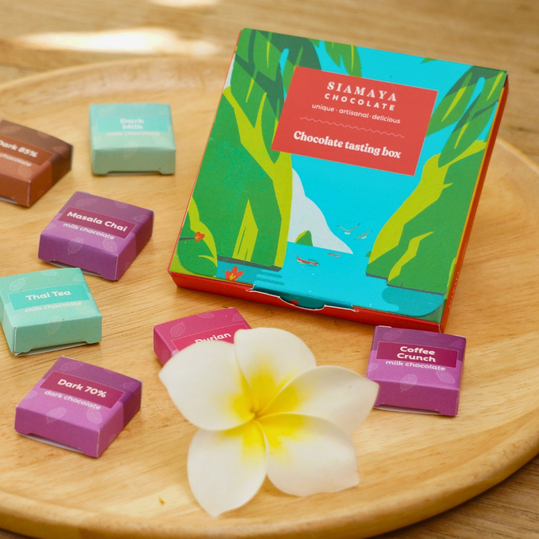 Siamaya Chocolate Collections Tasting Box cioccolato 9x8g