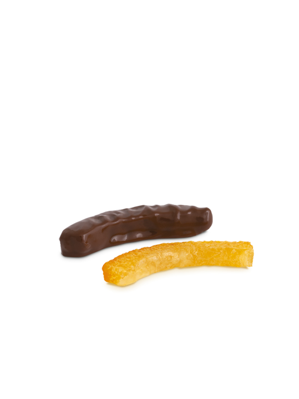 Cioccolato Maglio Filetti di Arancia cioccolatini fondente 62% maraschino