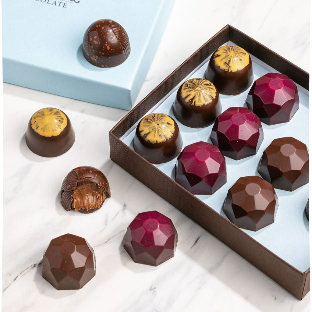 French Broad Bonbons Signature Collection praline 12 pezzi misti