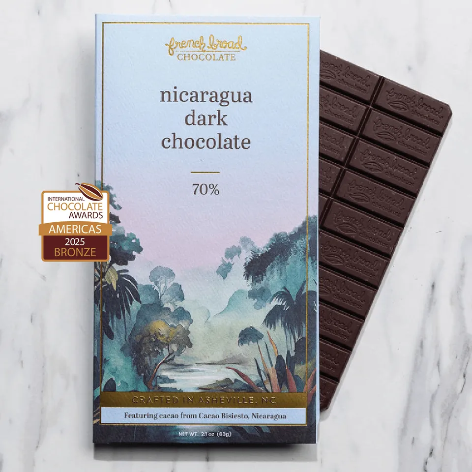 French Broad Nicaragua 70% tavoletta fondente 60g