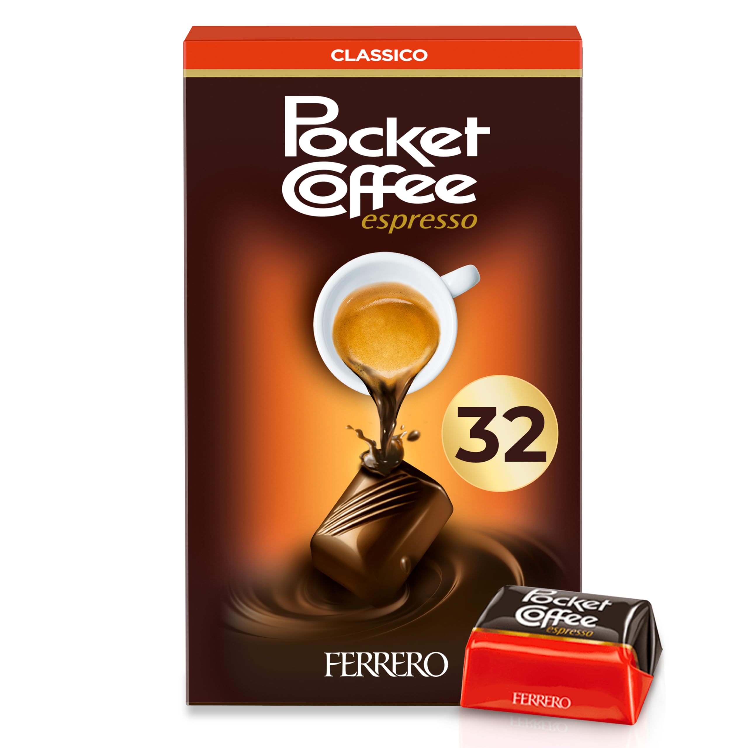 Ferrero Pocket Coffee arabica cioccolato praline caffè 400g