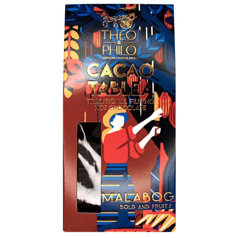 Theo & Philo Chocolate Drinks Tablea Malabog Cacao 100% 120g