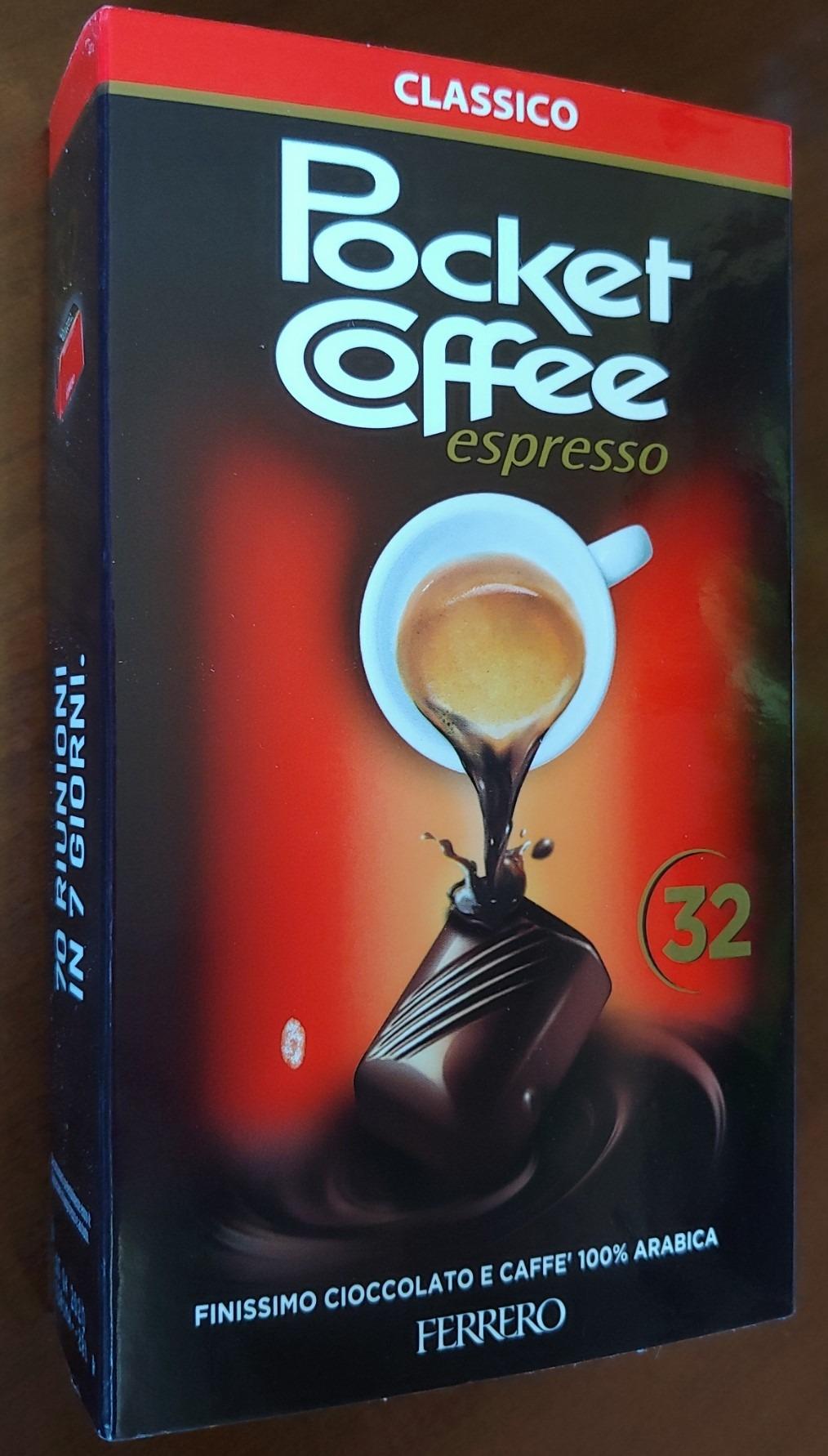 Ferrero Pocket Coffee arabica cioccolato praline caffè 400g