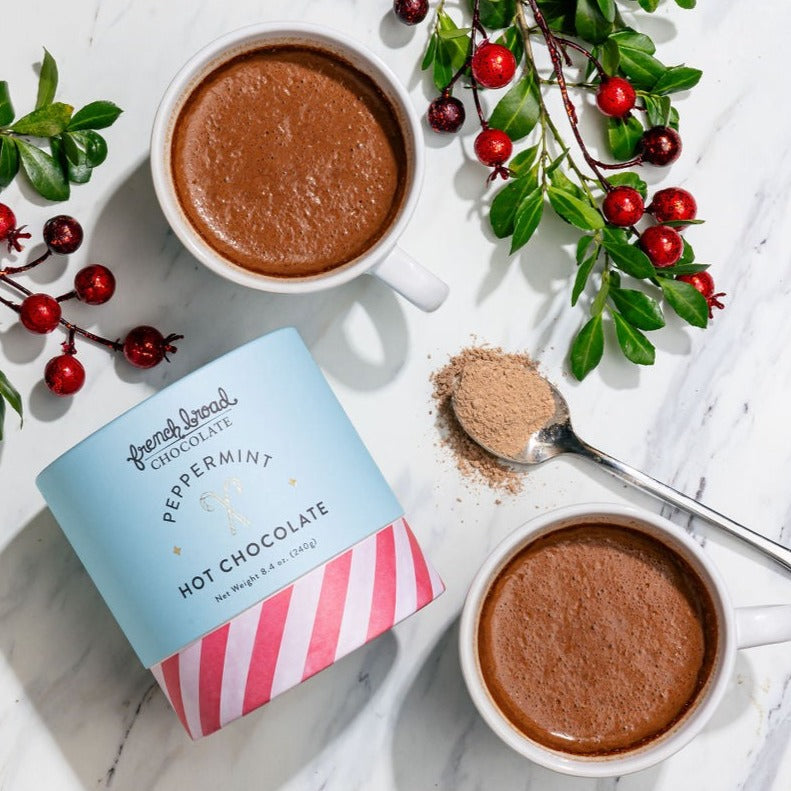 French Broad Peppermint miscela cioccolata calda 240g