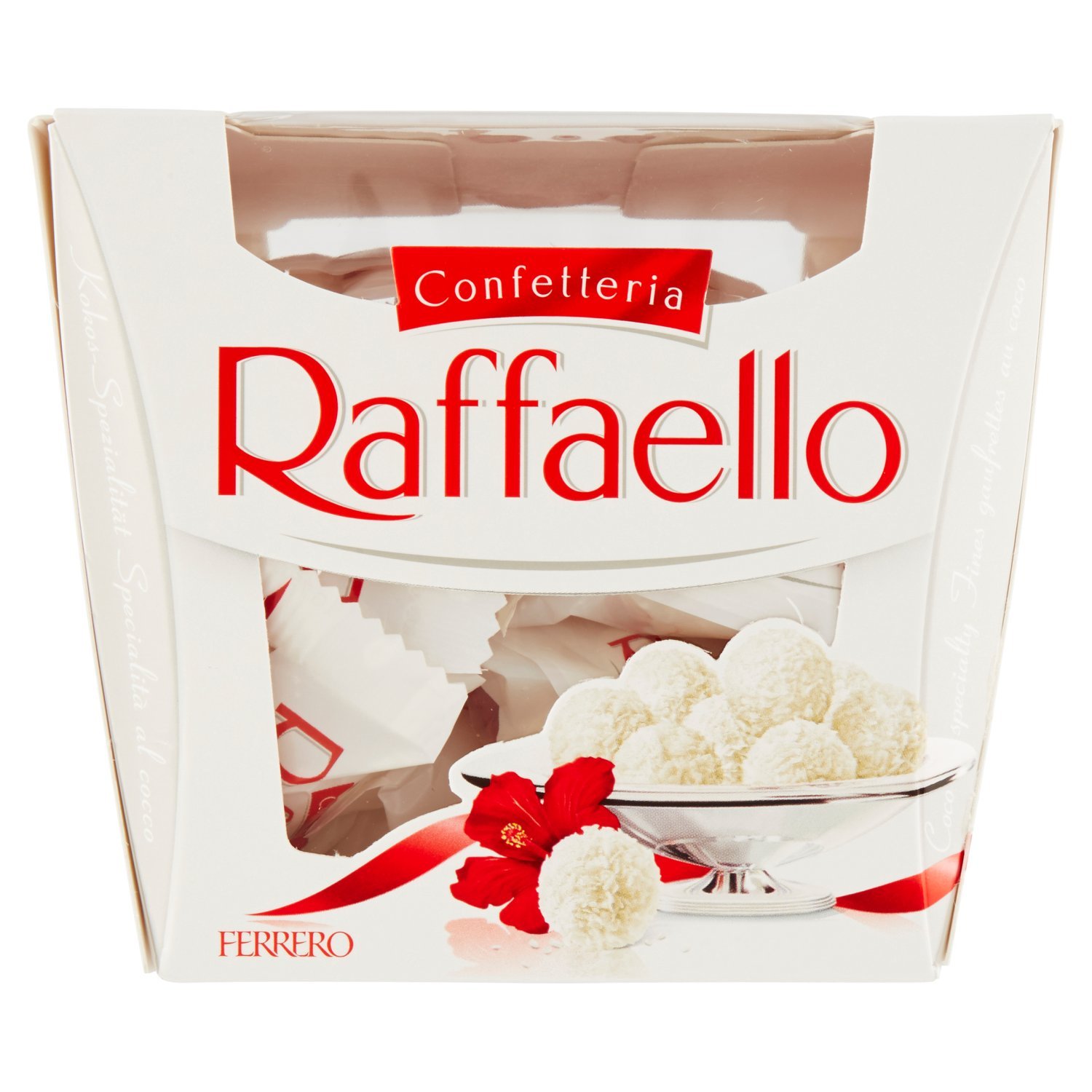 Ferrero Raffaello Praline Cocco 18 Pezzi 180g Mandorla