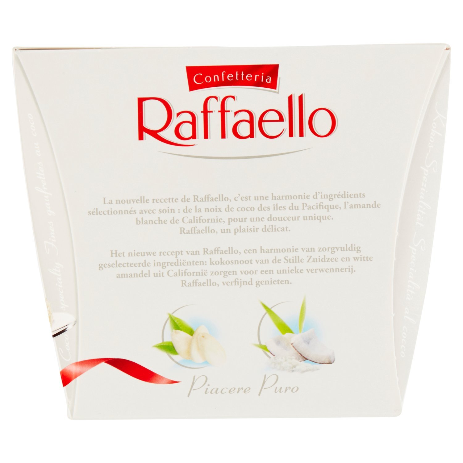 Ferrero Raffaello Praline Cocco 18 Pezzi 180g Mandorla