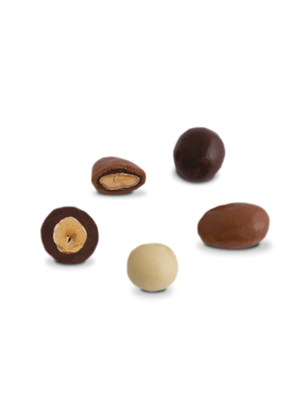 Cioccolato Maglio Cioccolatini Astuccio Bon Bons frutta secca mista