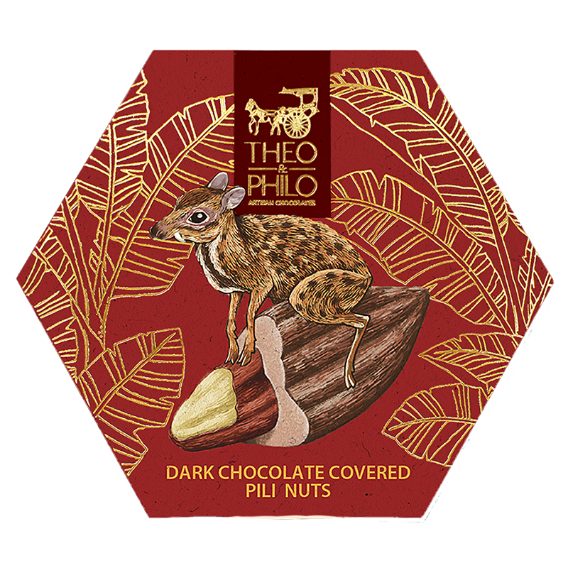 Theo & Philo Pili 60% fondente snack 90 g senza glutine