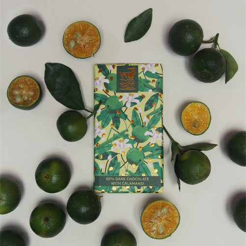 Theo & Philo Dark Chocolate Bars 65% tavoletta fondente calamansi 45g