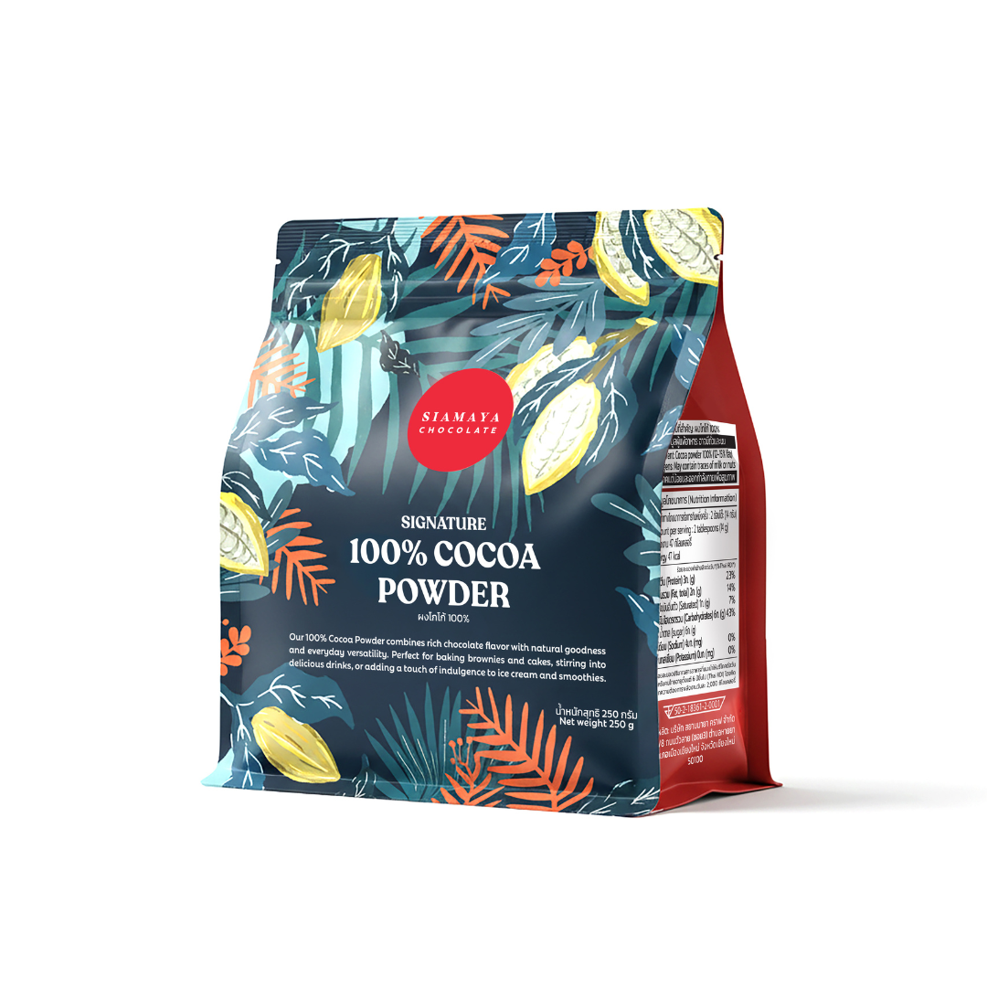 Siamaya Cacao Products cacao in polvere 100% vegan 250g