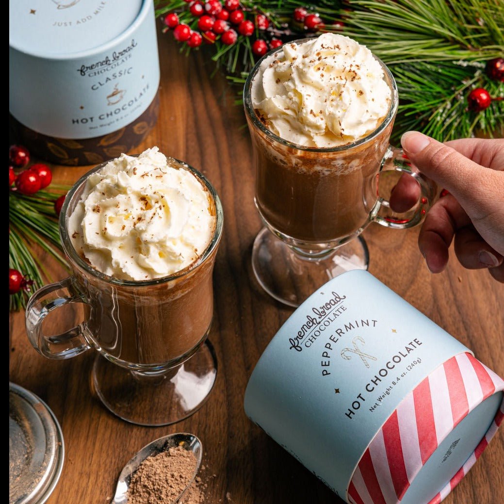 French Broad Hot Chocolate Holiday Collection cioccolata calda 720g