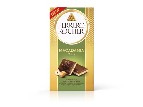Ferrero Rocher Tavoletta latte 90 g macadamia nocciola