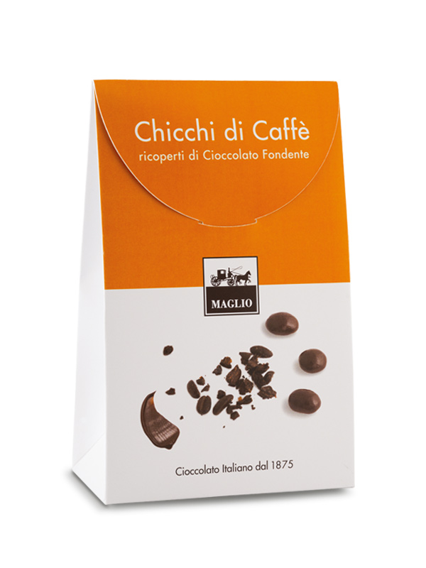 Cioccolato Maglio Chicchi di caffè fondente 62% cioccolatini
