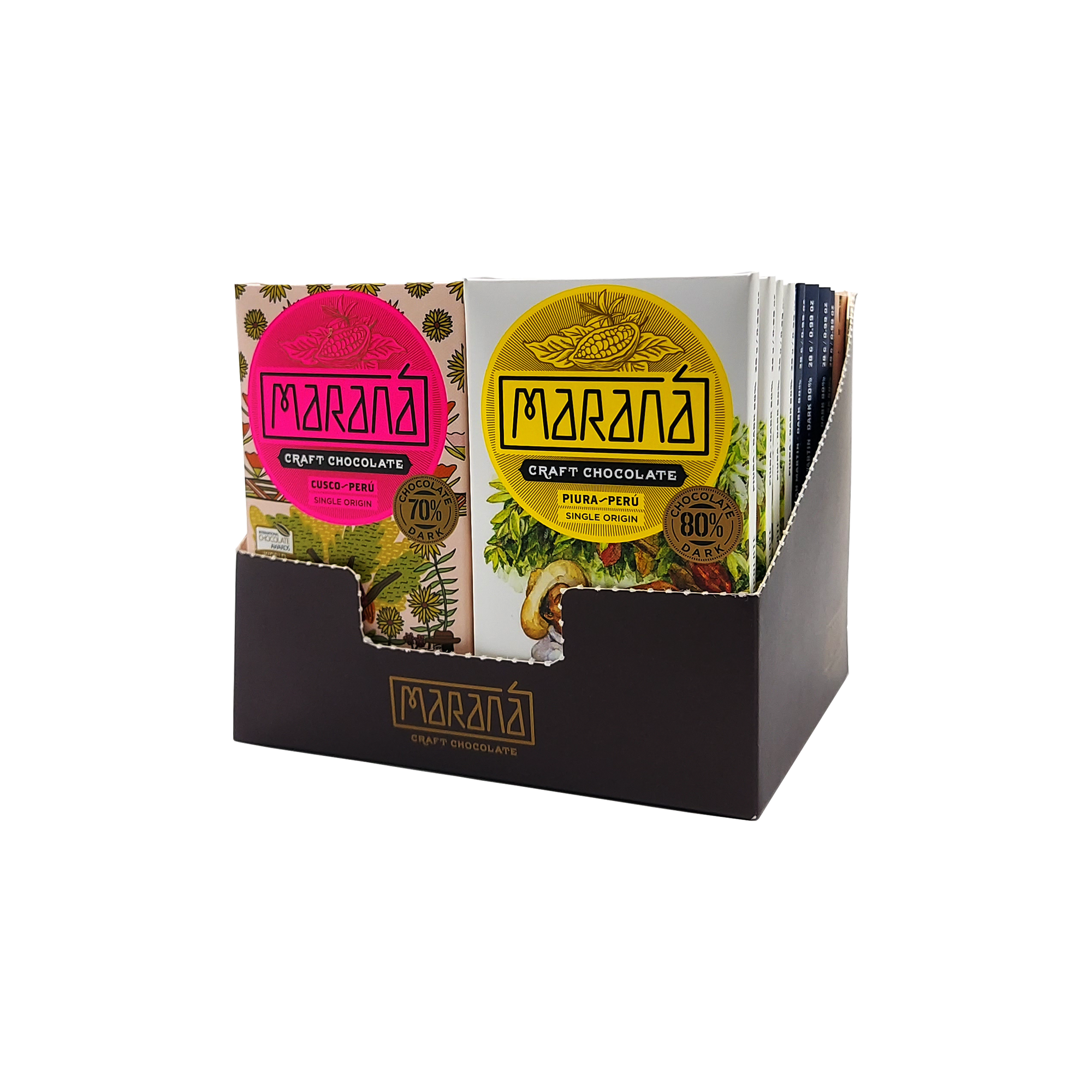 Maranà Packs & Suscripciones Pack 20 Tavolette Mini fondente 70%