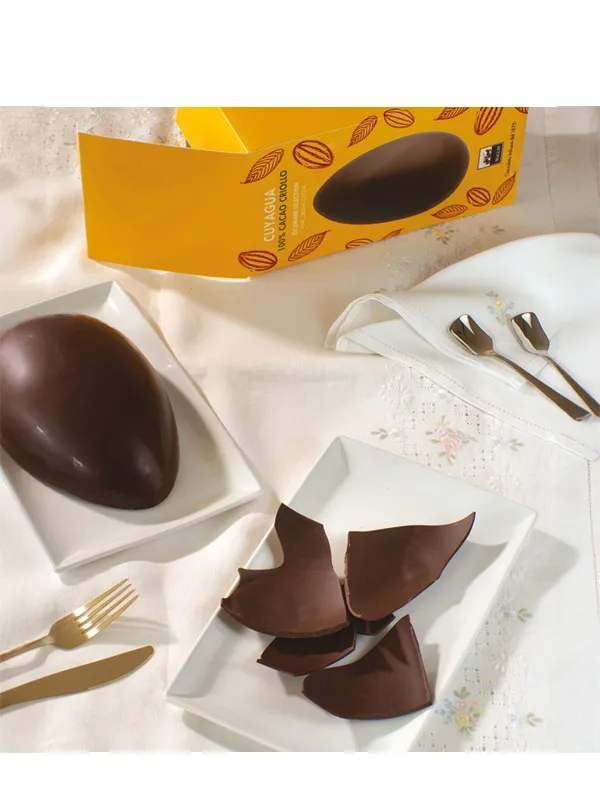 Cioccolato Maglio Pasqua Uovo Cuyagua Criollo Venezuela fondente 100%