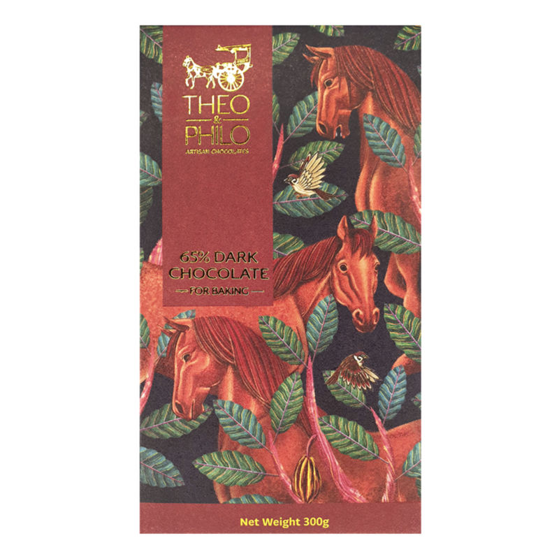 Theo & Philo Baking 65% fondente per dolci busta 300g