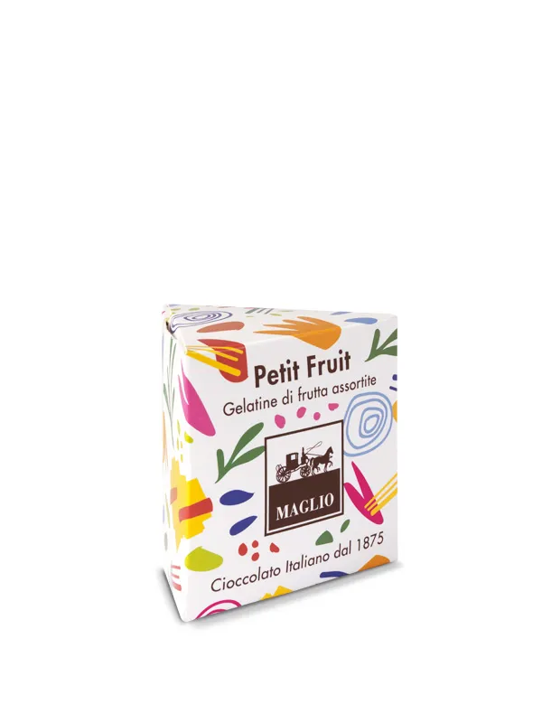 Cioccolato Maglio Gelatine Astuccio Triangolare Petit Fruit