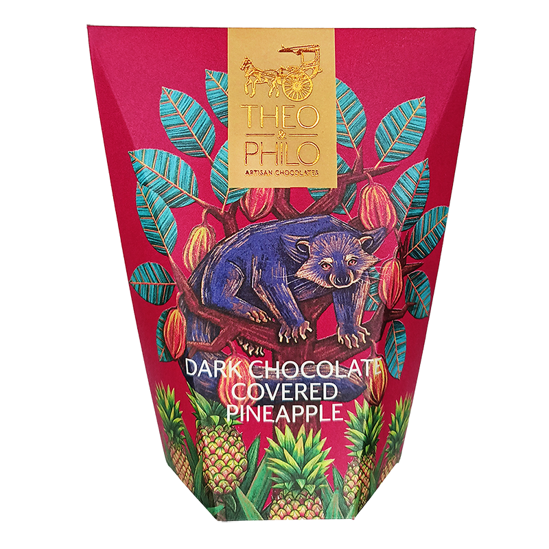 Theo & Philo Chocolate Mango Ananas Fondente 65% 90g