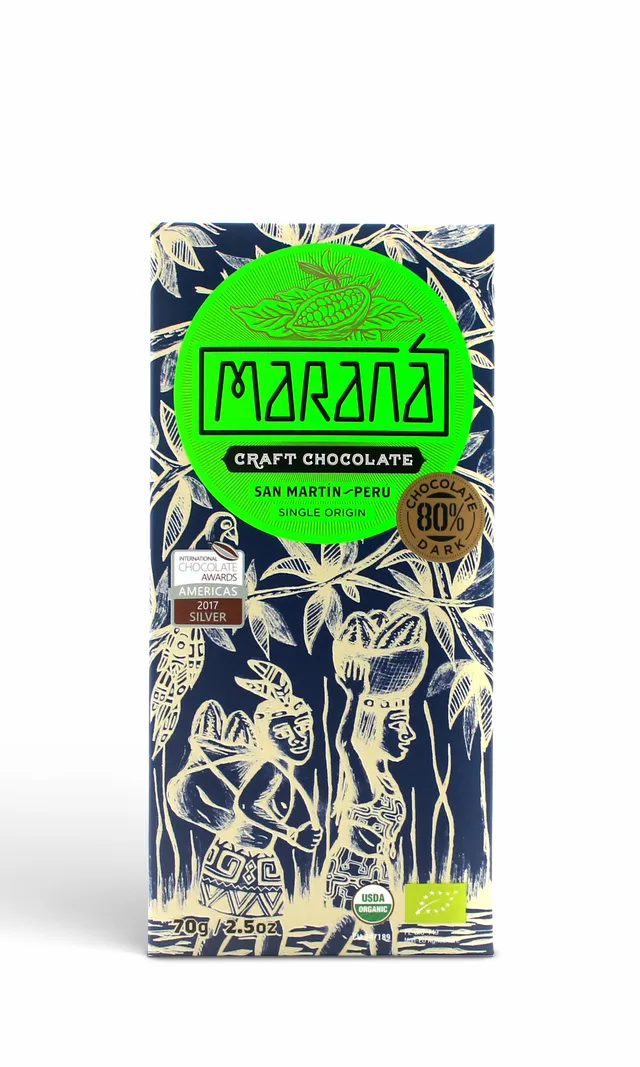 Maranà San Martín Tavoletta Fondente 80% Bio 70g