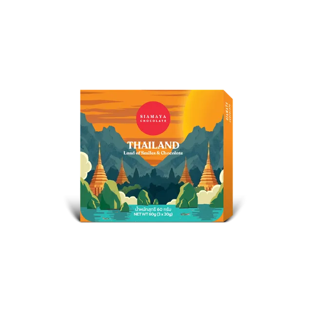 Siamaya Chocolate Thailand Collection cioccolato 3x20g