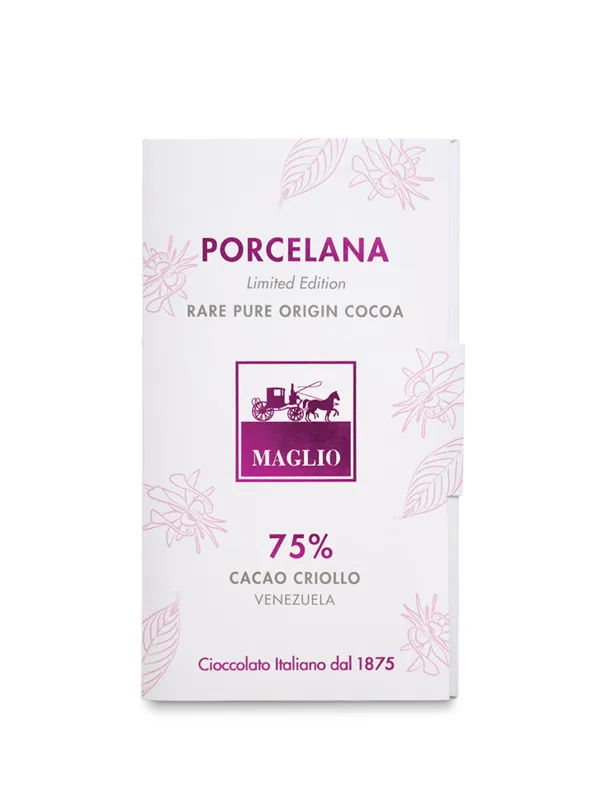 Cioccolato Maglio Porcelana tavoletta fondente 60g 75% Criollo