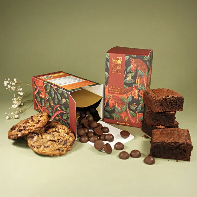 Theo & Philo Baking 65% fondente per dolci busta 300g