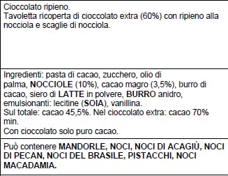 Ferrero Rocher Tavoletta fondente 70% 90 g caramello
