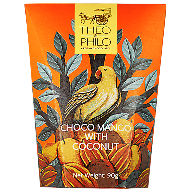 Theo & Philo Mango Cocco Mango Ricoperto Cioccolato Pouch Tropicale
