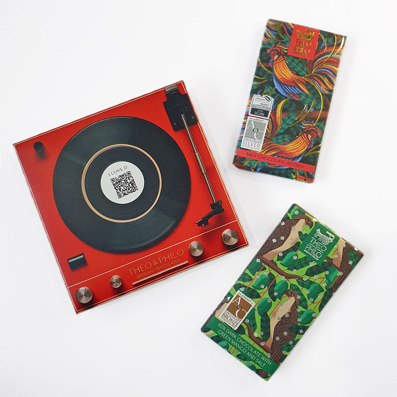 Theo & Philo Gift Sets Harana Duet cofanetto 2 cioccolati QR