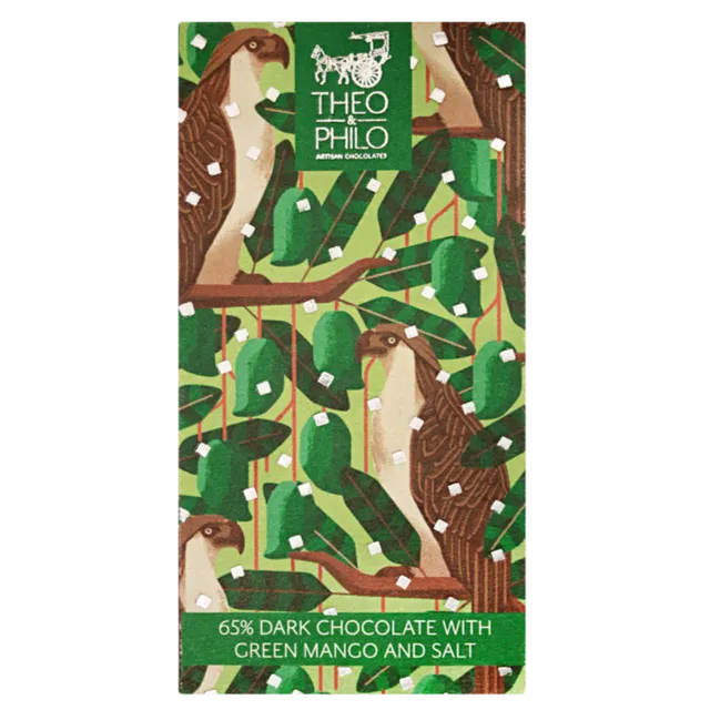 Theo & Philo 65% Green Mango & Salt tavoletta fondente 45 g