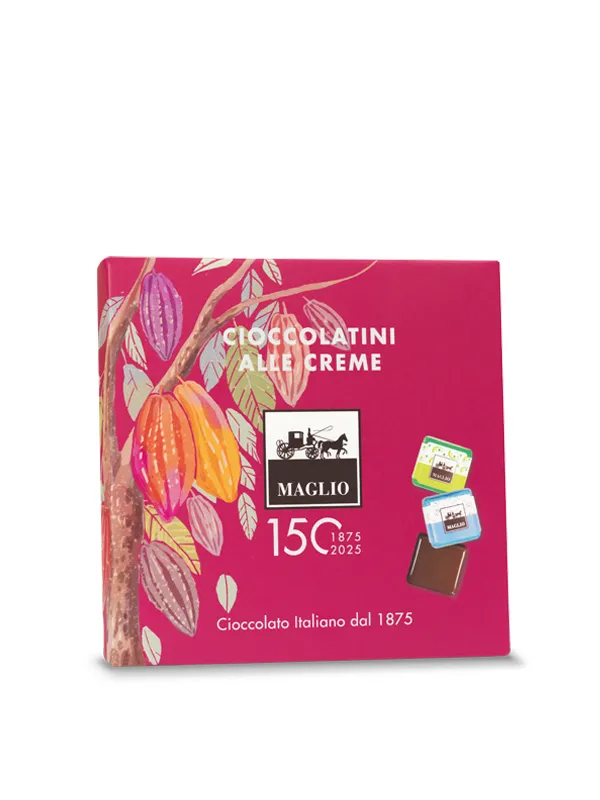 Maglio Scatola Creme scatola cioccolatini latte e fondente