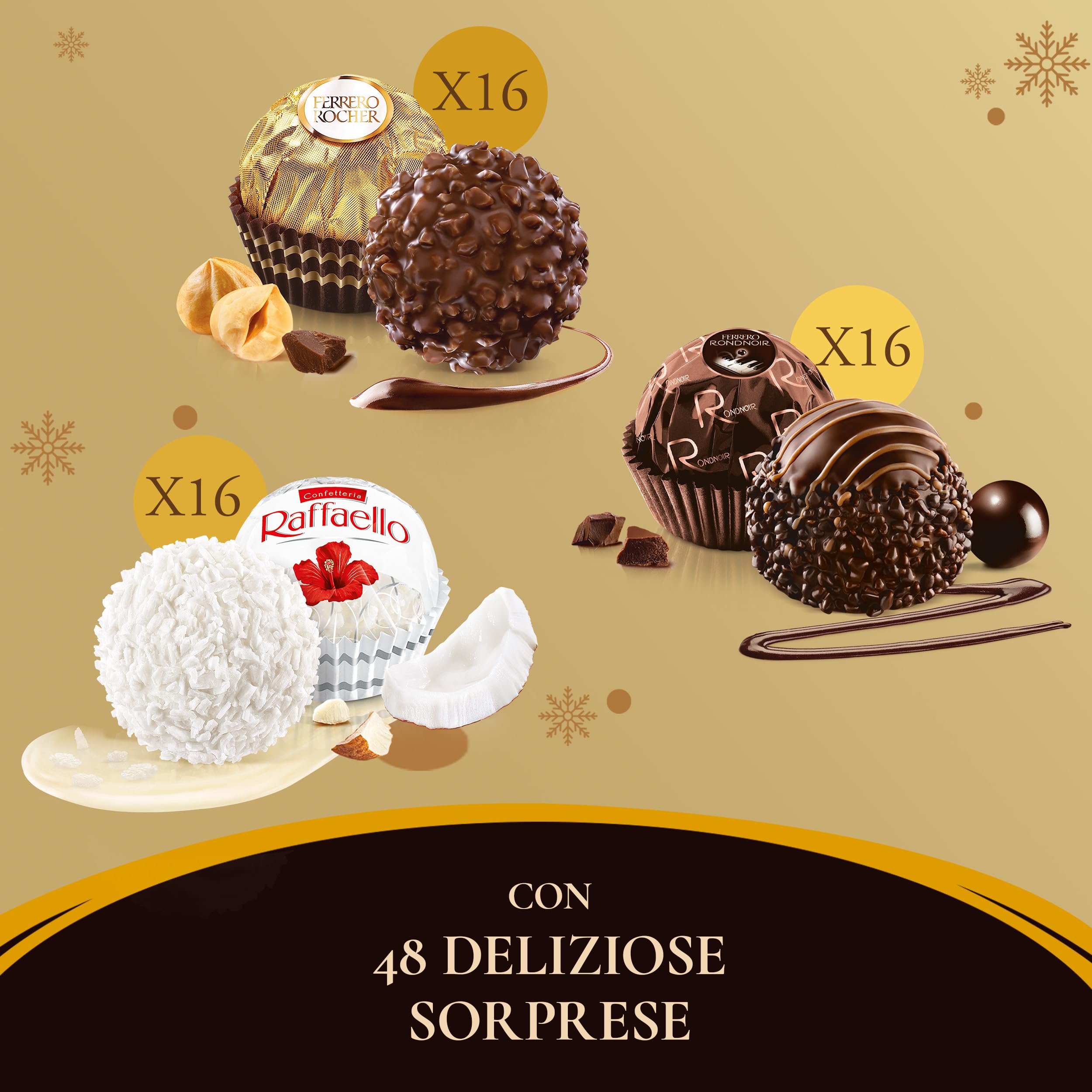 Ferrero Collection cioccolatini assortiti 48pz 518g regalo